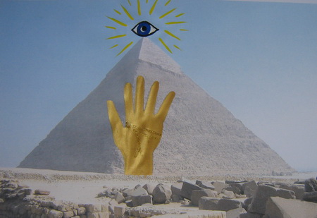 Handlesen Pyramide